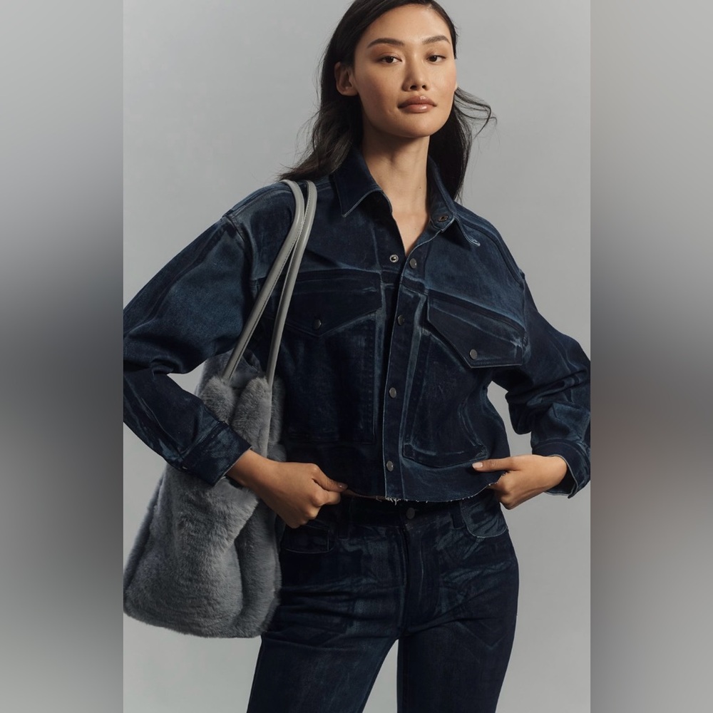 Pilcro Dark Blue Jean Jacket